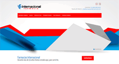 Desktop Screenshot of farmaciasinternacional.com